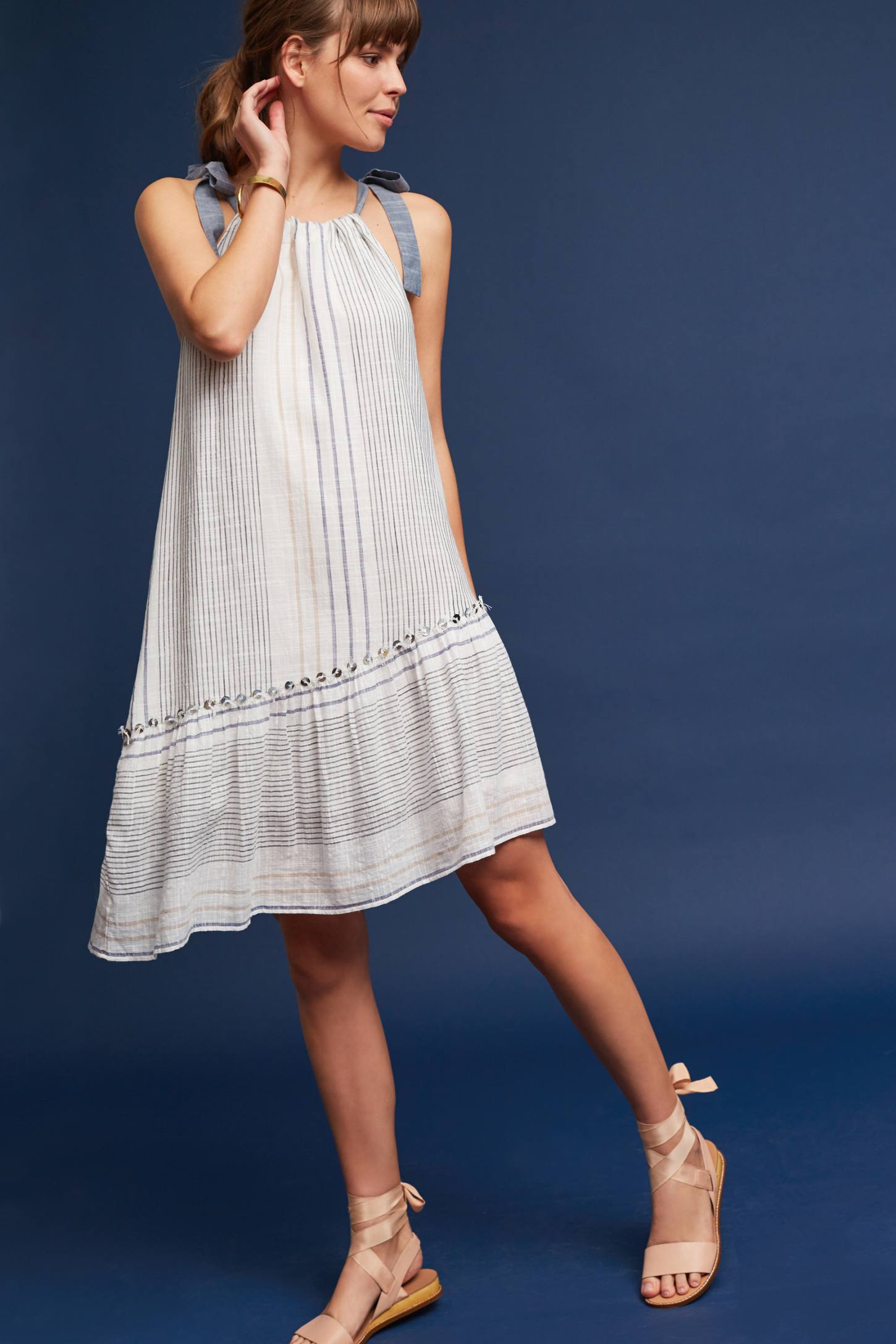 Yarn-Dyed Miller Dress