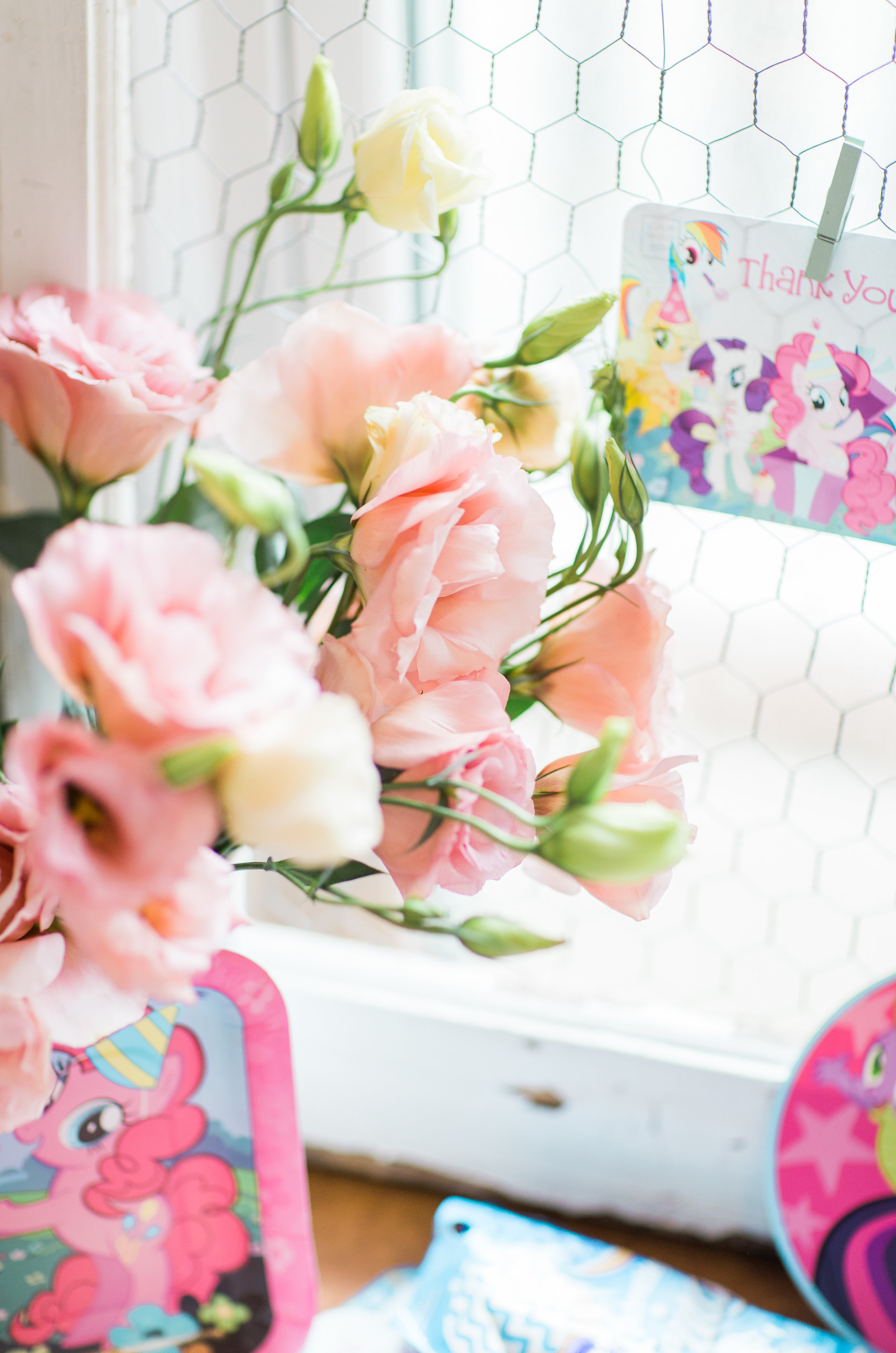 Lifestyle blogger Lexi of Glitter, Inc. shares how to throw your own My Little Pony Party: complete with a cookie decorating station. | glitterinc.com | @glitterinc