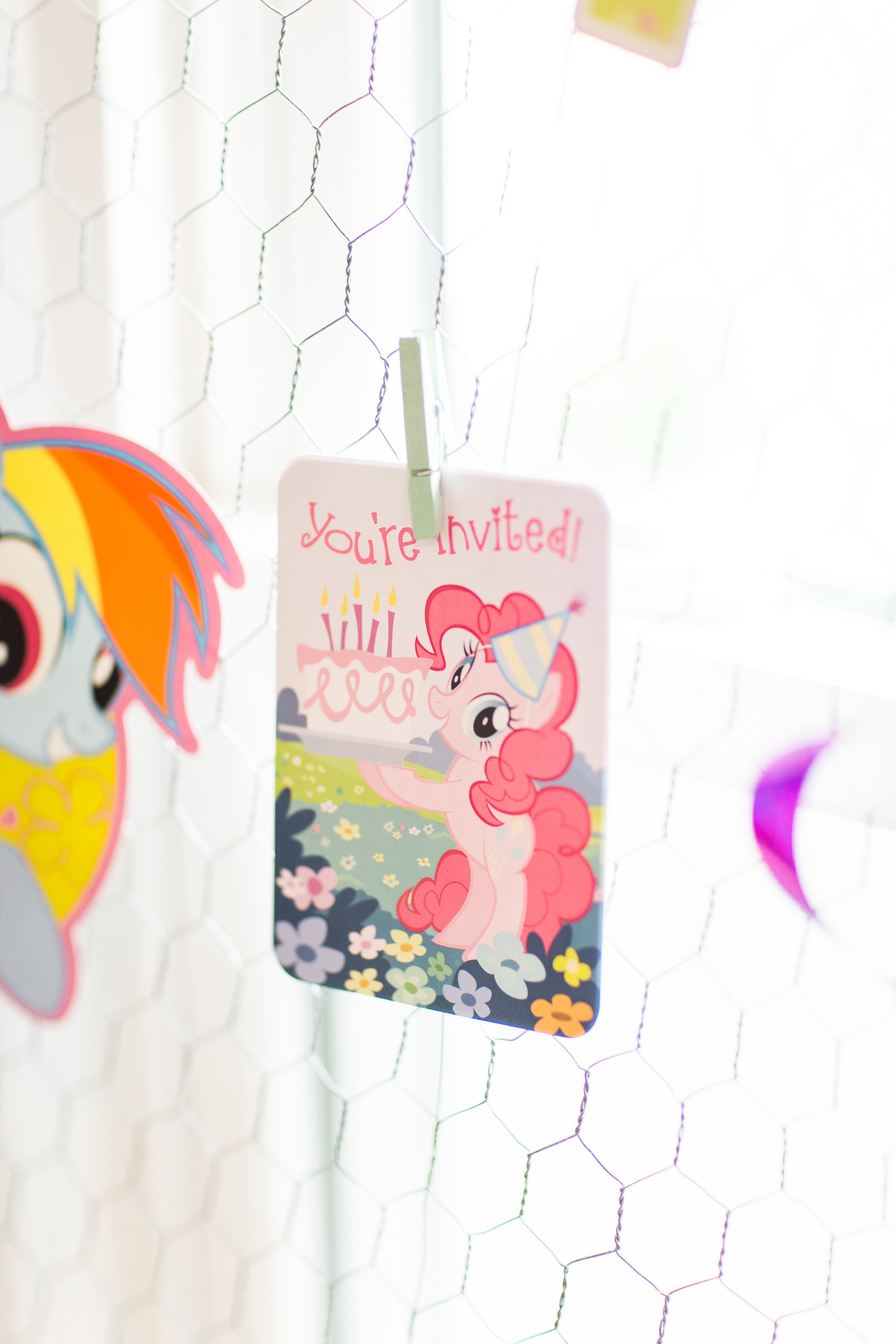 Lifestyle blogger Lexi of Glitter, Inc. shares how to throw your own My Little Pony Party: complete with a cookie decorating station. | glitterinc.com | @glitterinc