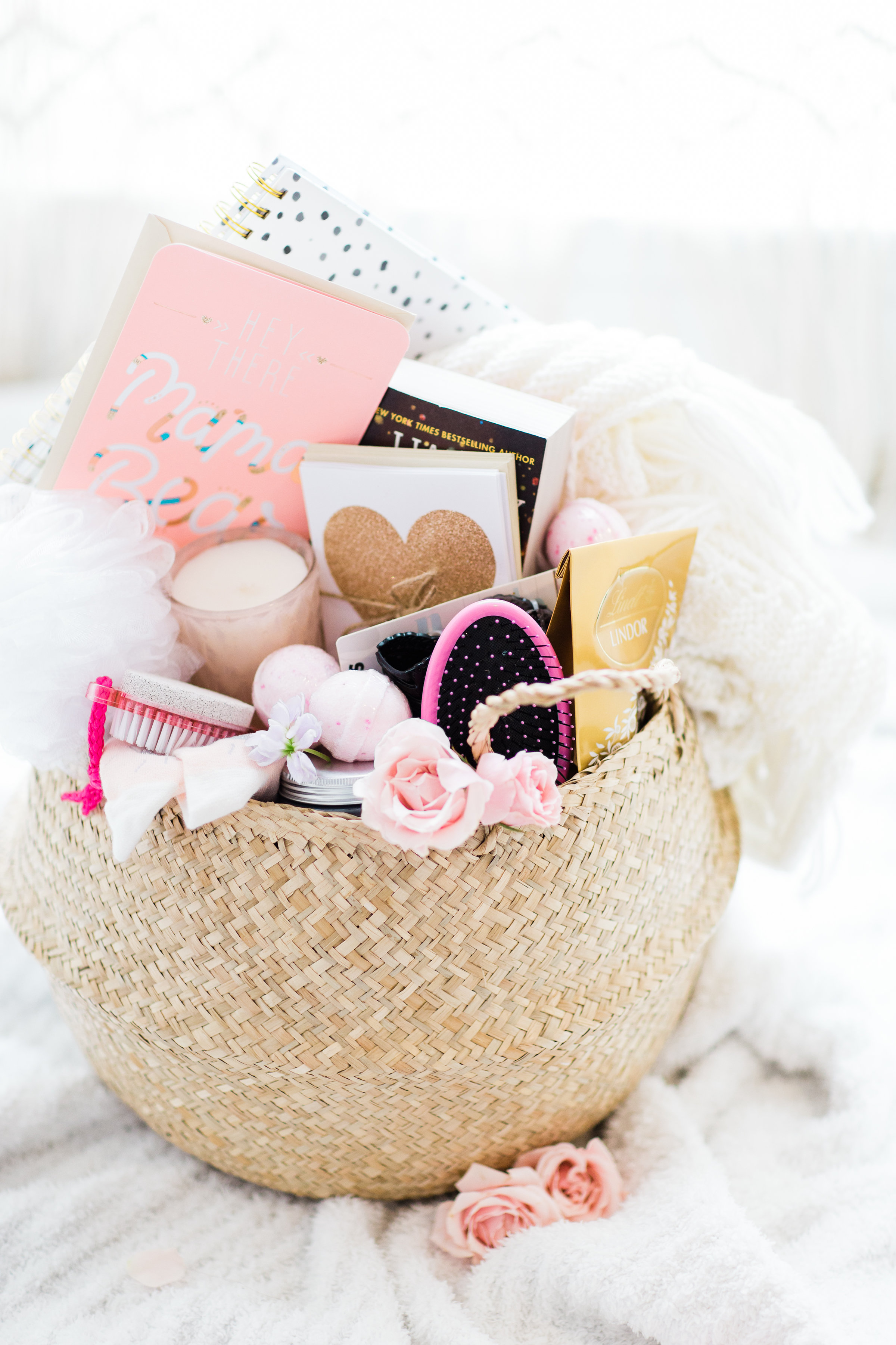 How to Make A New Mom Survival Basket - Glitter, Inc.