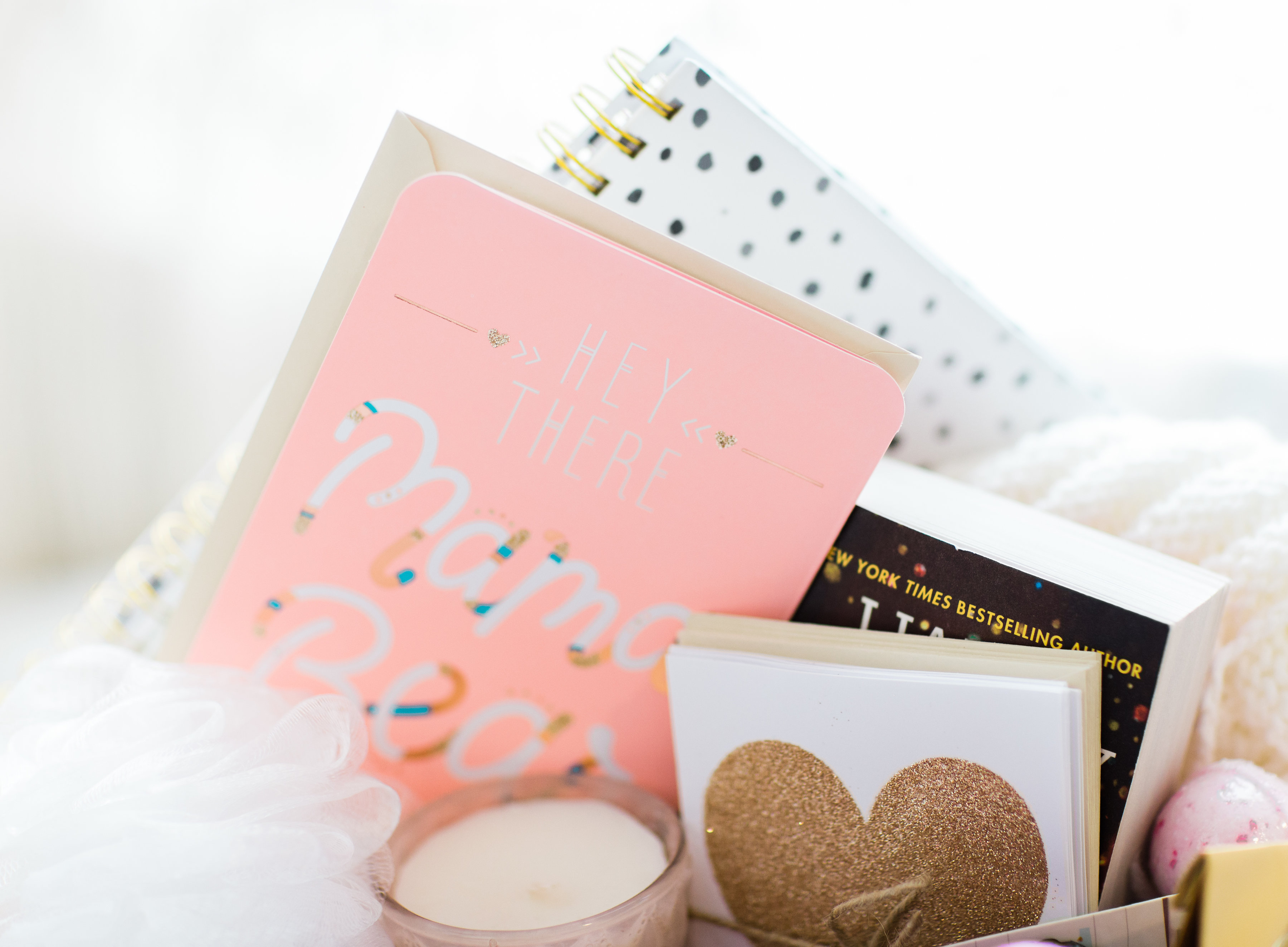 Lifestyle blogger Lexi of Glitter, Inc. shares how to make a new mom survival basket that any mama with a brand new baby would love. Click through for the DIY. | glitterinc.com | @glitterinc