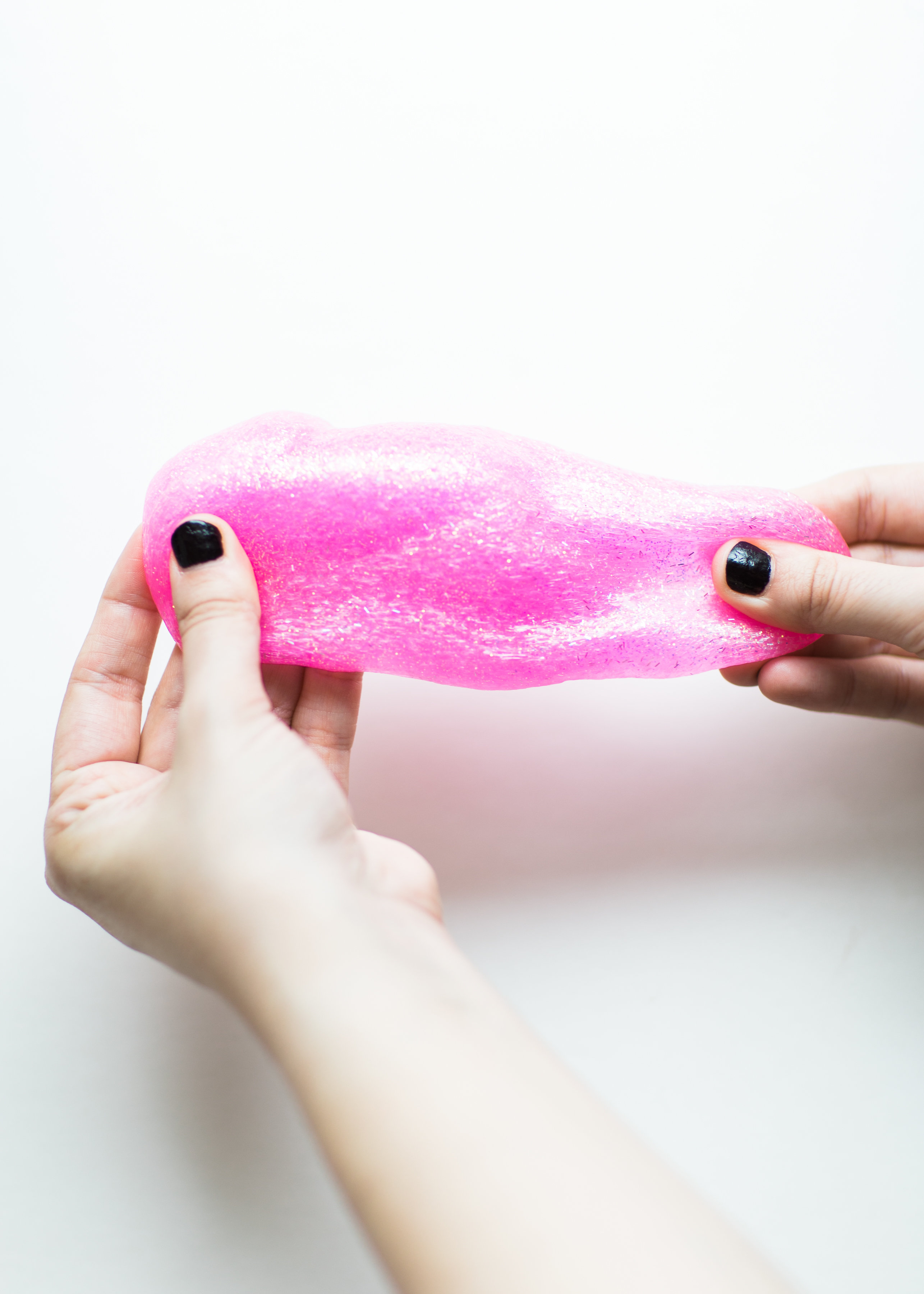 This kid-friendly slime recipe takes just 3 ingredients to make! Click through for the DIY. | glitterinc.com | @glitterinc