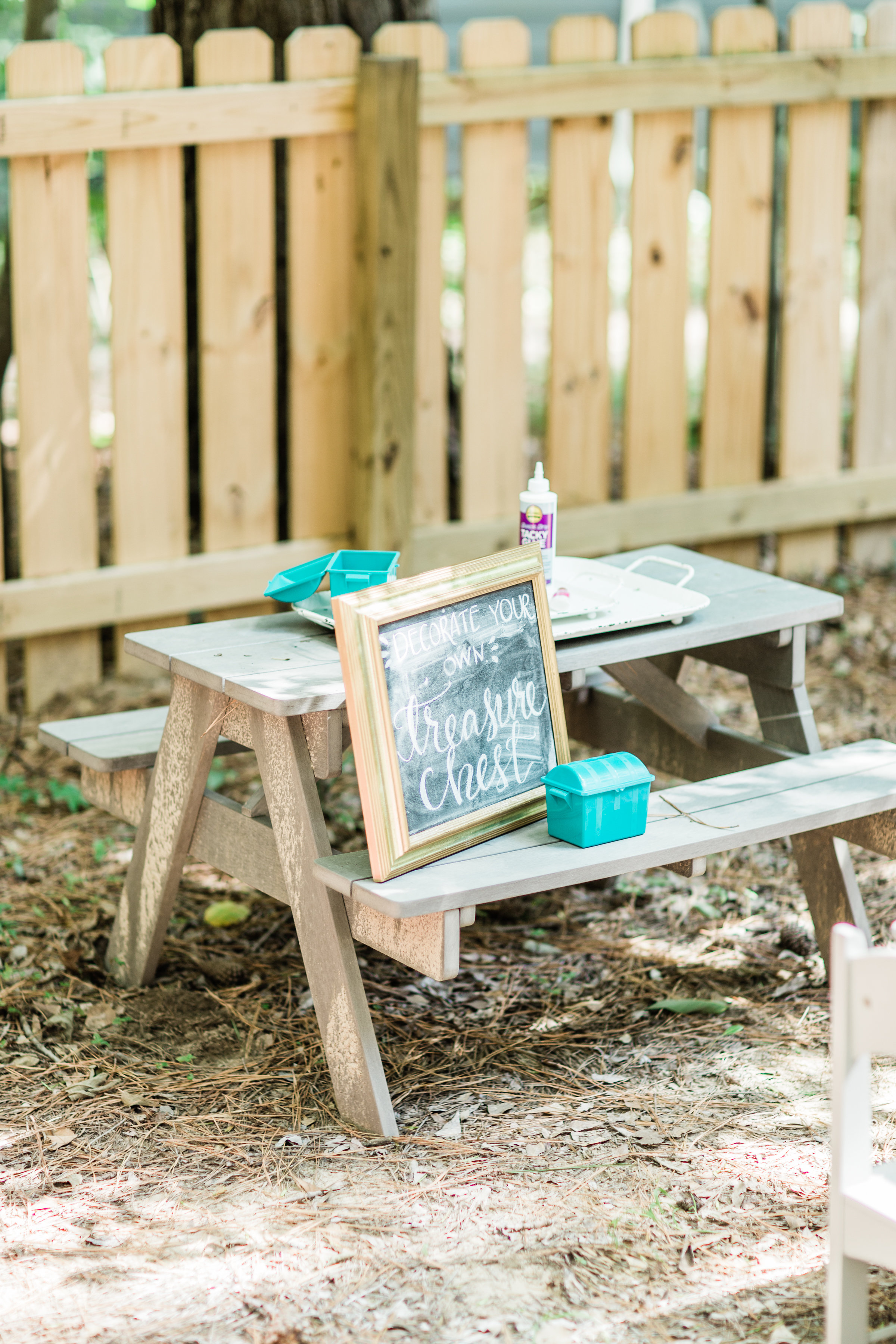 Behind-the-scenes of a magical, whimsical little girl's mermaid birthday party, complete with mermaid dessert bar, games, prizes, and crafts. Click through for the details. | glitterinc.com | @glitterinc - Behind-the-Scenes of Scarlett's Magical Mermaid Birthday Party by North Carolina style blogger Glitter, Inc.