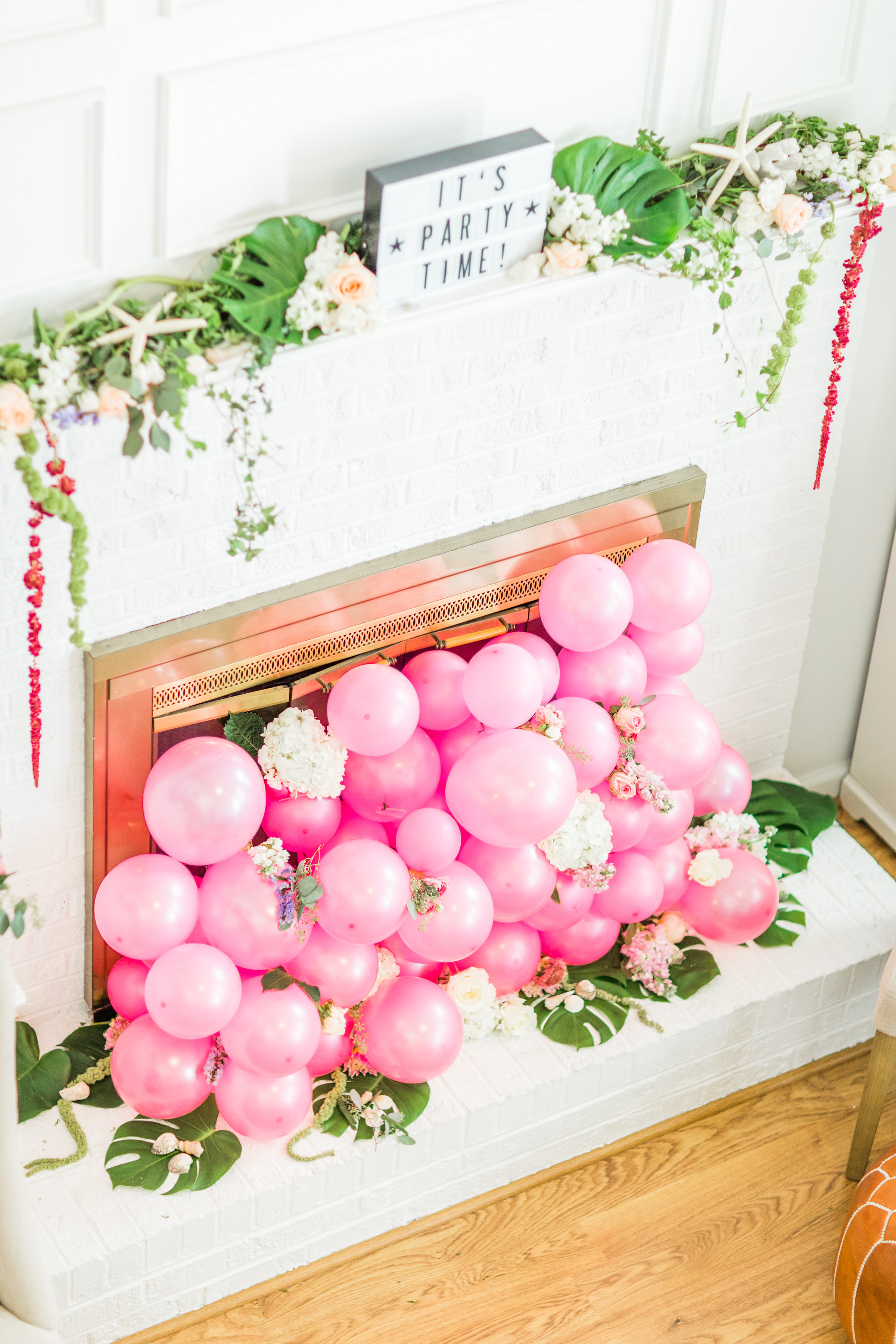 Behind-the-scenes of a magical, whimsical little girl's mermaid birthday party, complete with mermaid dessert bar, games, prizes, and crafts. Click through for the details. | glitterinc.com | @glitterinc