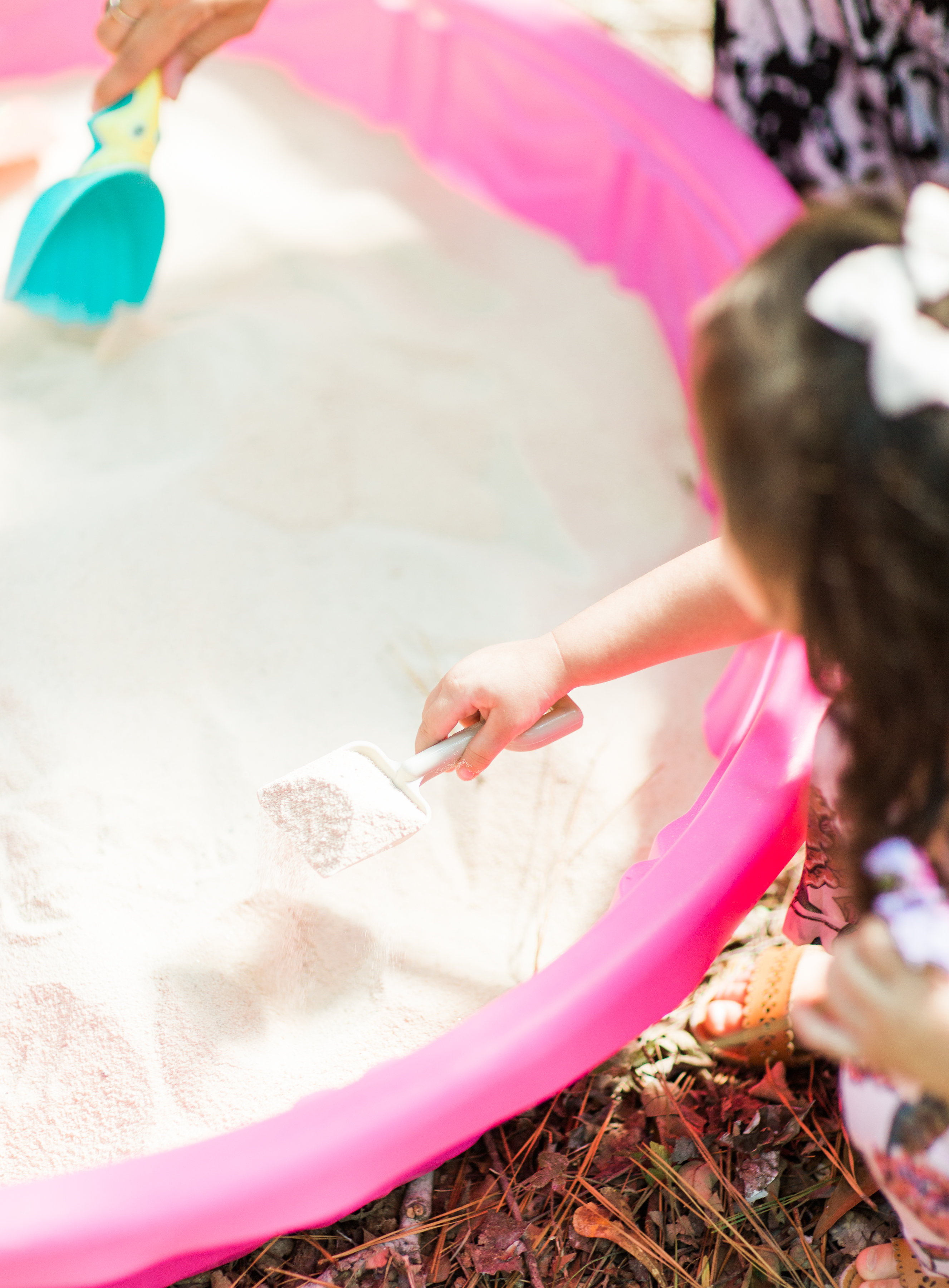 Behind-the-scenes of a magical, whimsical little girl's mermaid birthday party, complete with mermaid dessert bar, games, prizes, and crafts. Click through for the details. | glitterinc.com | @glitterinc