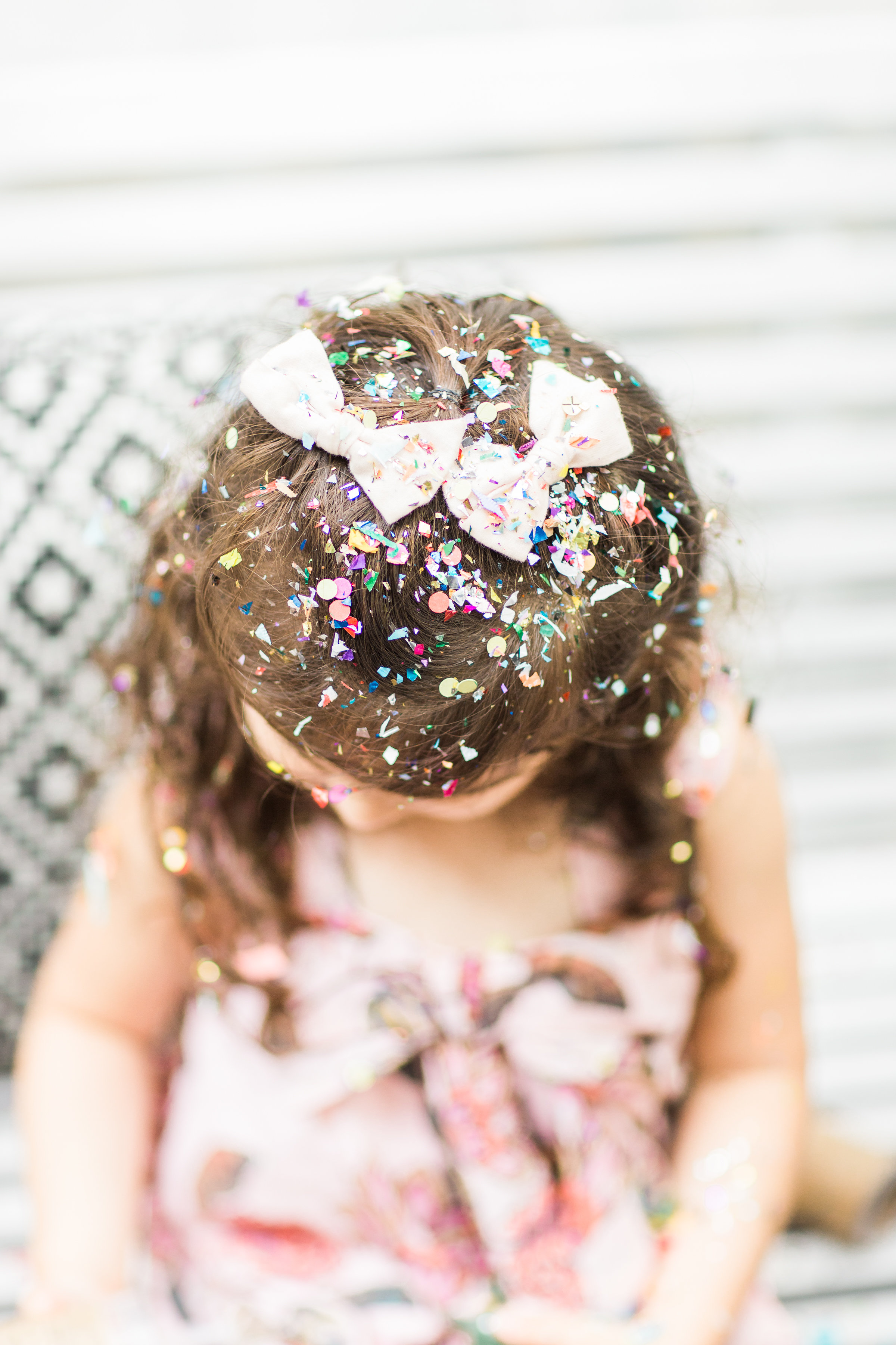 Behind-the-scenes of a magical, whimsical little girl's mermaid birthday party, complete with mermaid dessert bar, games, prizes, and crafts. Click through for the details. | glitterinc.com | @glitterinc