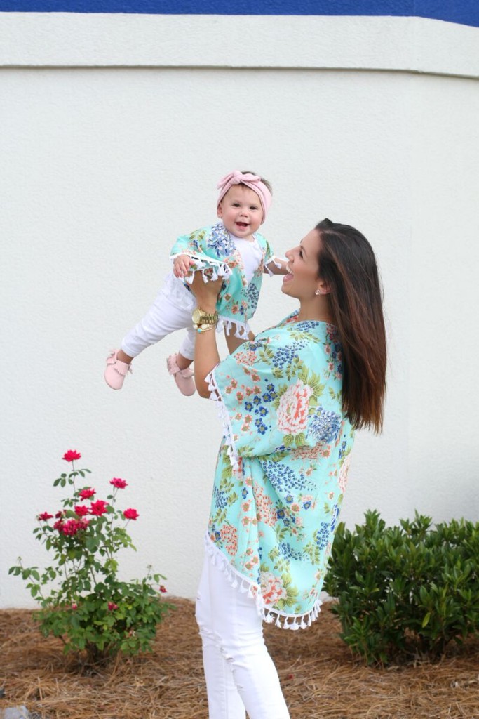 Things I Swore I Wouldn’t Do As A Mom That I Totally Do // Mommy and Me Kimonos