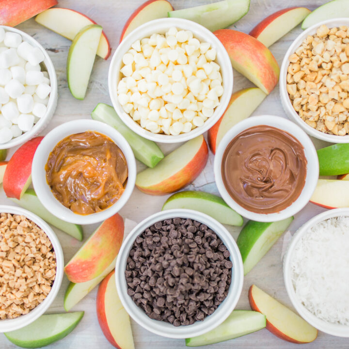 How to Make a DIY Caramel Apple Bar-image