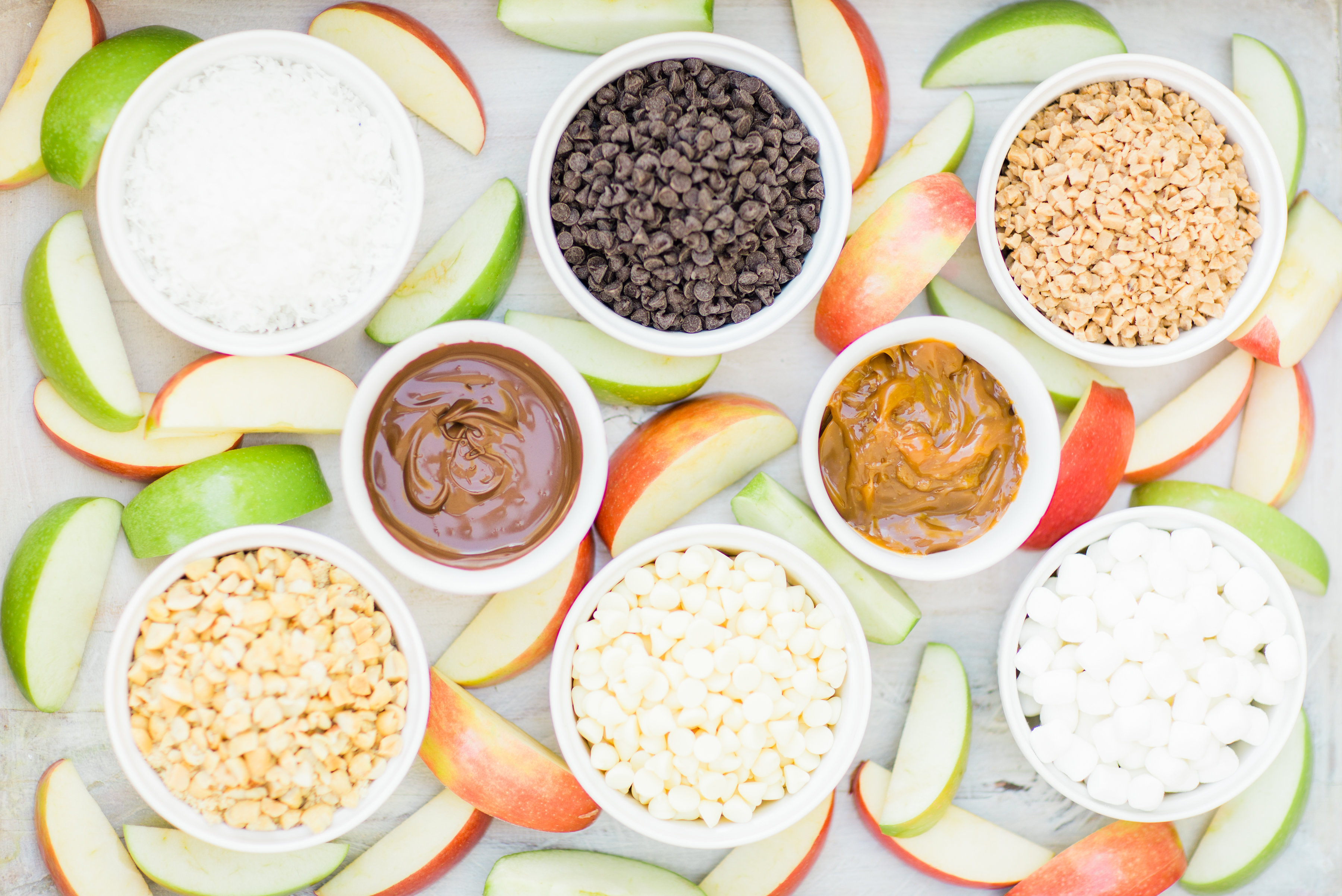 candy apple toppings