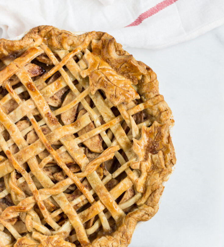 Salted Maple Caramel Apple Pie Recipe