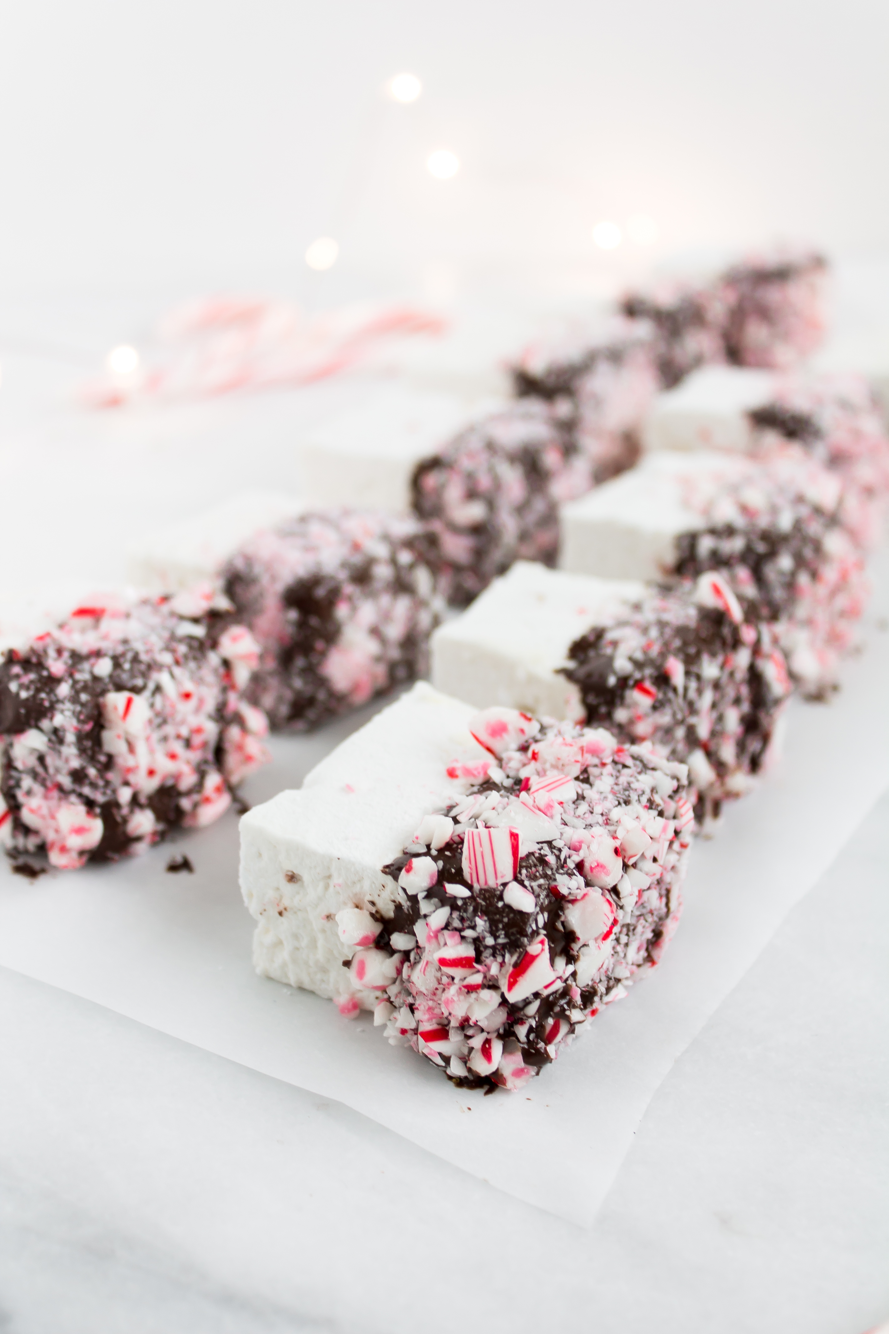 Chocolate Covered Marshmallows Holidays Recipe Glitter Inc