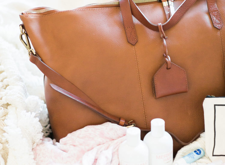 My Hospital Bag Essentials by popular North Carolina mom blogger Glitter, Inc.