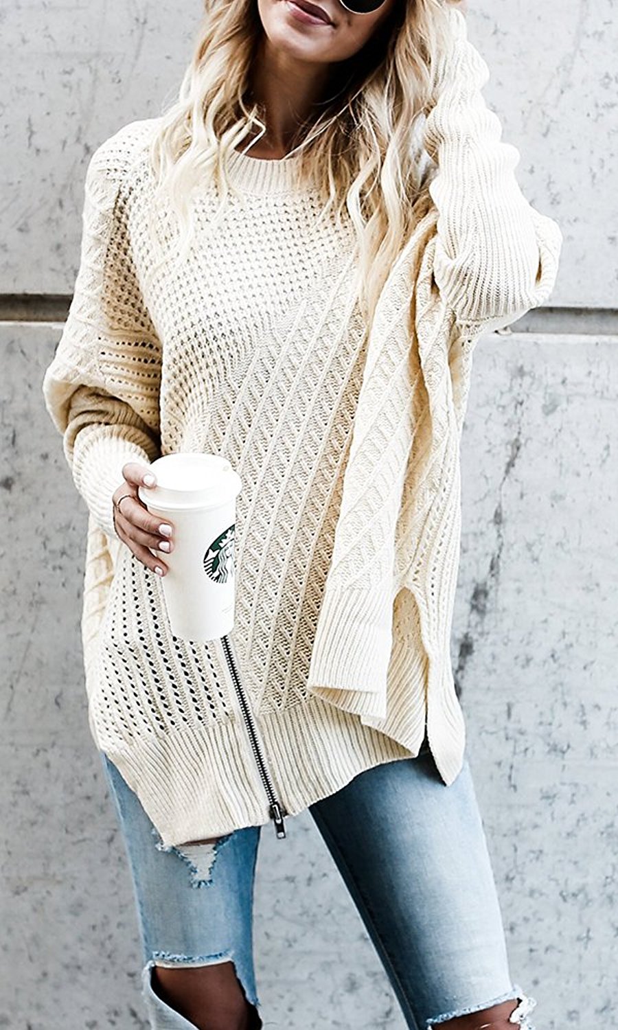 The 7 Best Sweaters to Wear with Leggings (2021) | Stylish tunic tops, Tunic  sweater outfits, Sweater and jeans outfit