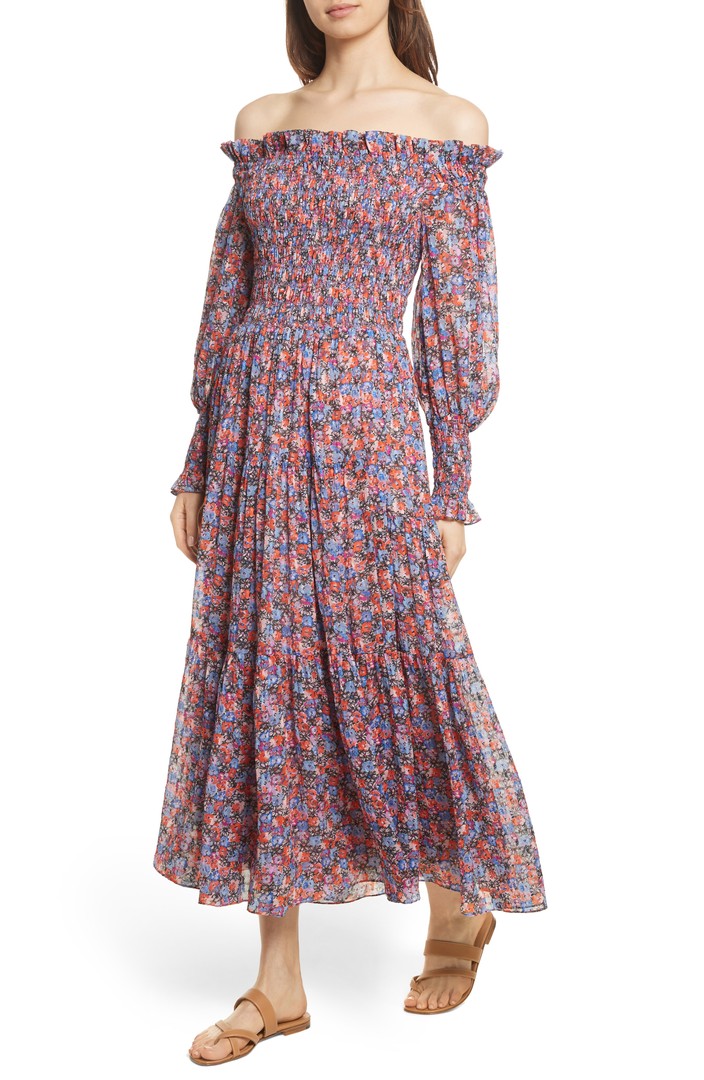Rebecca Taylor Cosmic Fleur Maxi Dress - Weekly Picks by North Carolina style blogger Glitter, Inc.