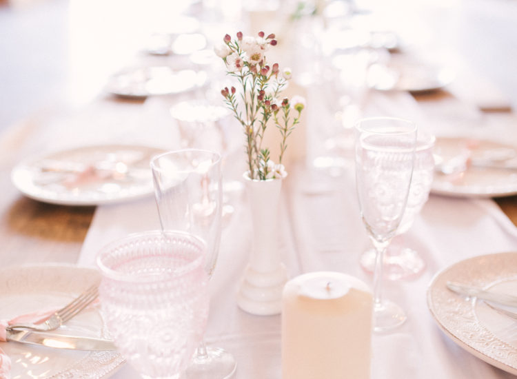 Modern Minimalist Blush Baby Shower by popular North Carolina style blogger Glitter, Inc.