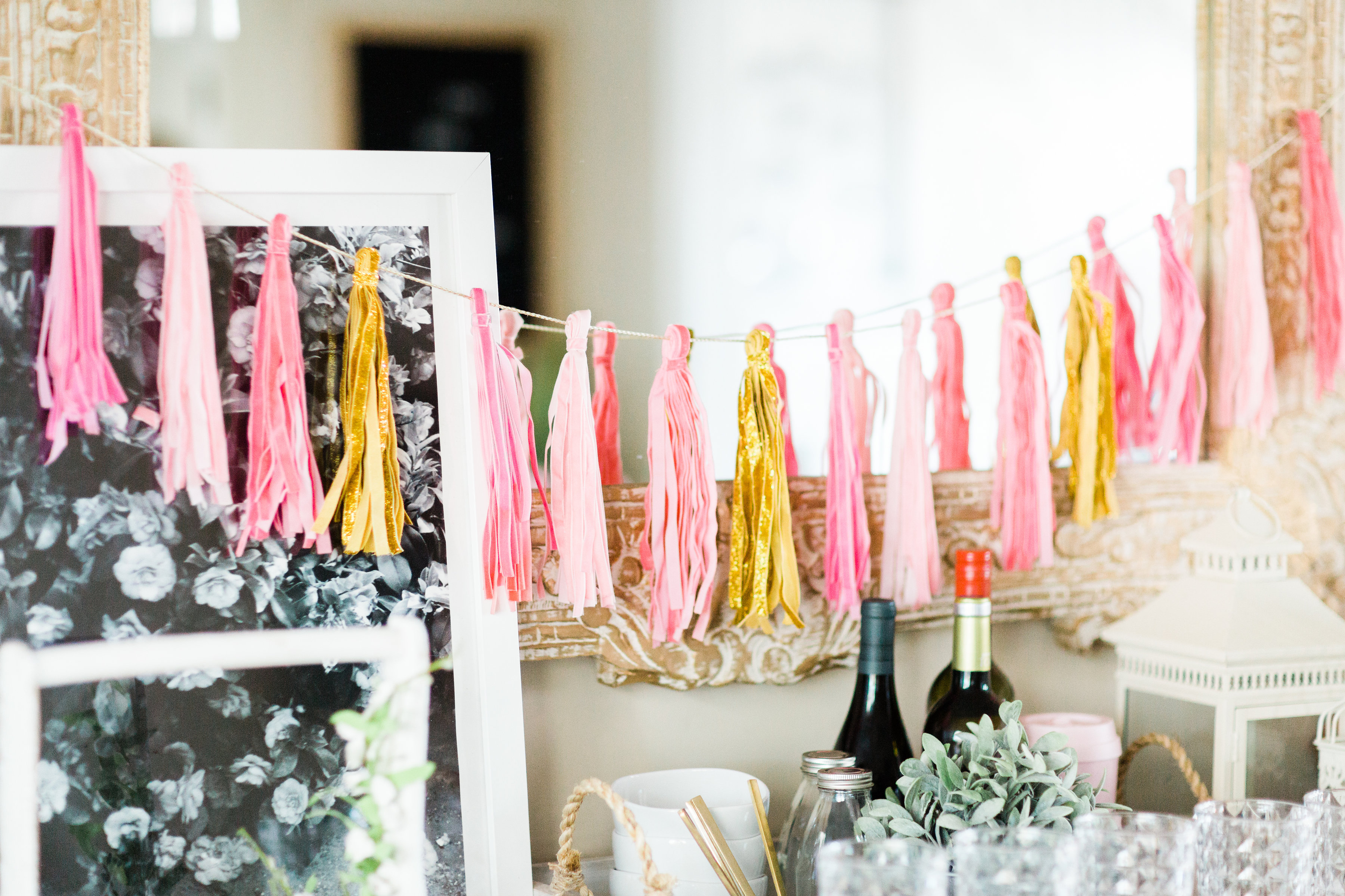 This year, celebrate Galentine's Day (and girl power) with wine and bubbly, cheese, and a whole lot of dessert. Here's how to throw one great party! | glitterinc.com | @glitterinc - Galentine's Day Wine and Cheese Party by North Carolina lifestyle blogger Glitter, Inc.