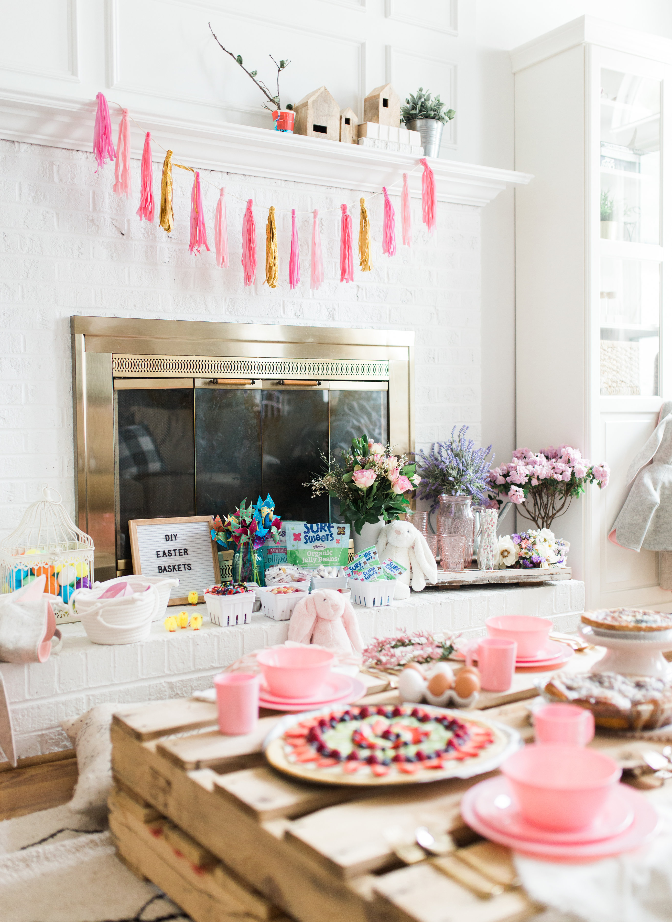 Looking for the sweetest Easter party for your little ones this Spring? This Some Bunny Loves You kids picnic Easter party has it all! | glitterinc.com | @glitterinc - Some Bunny Loves You Kids Picnic Easter Party by popular North Carolina lifestyle blogger Glitter, Inc.