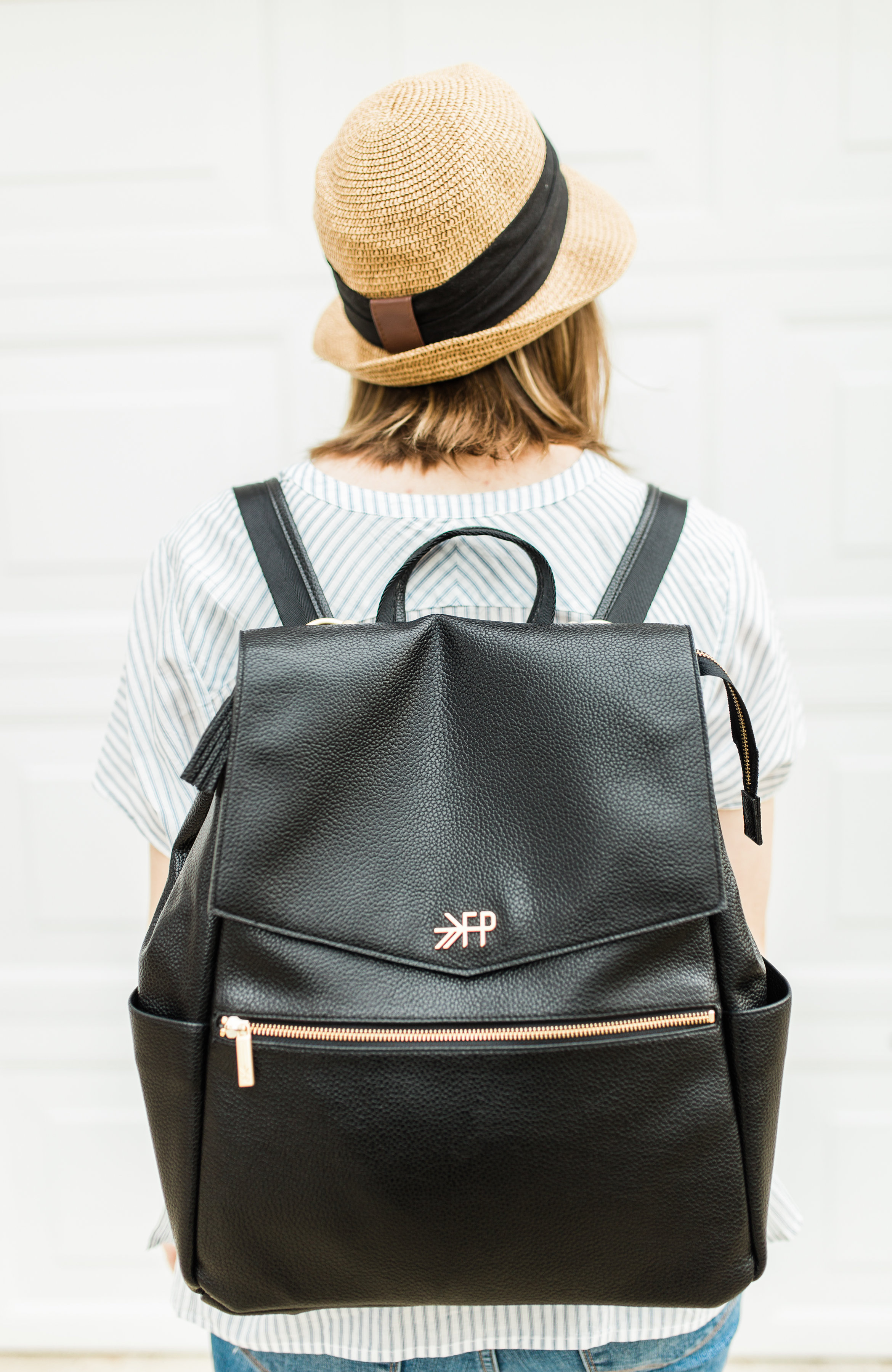 An honest review of the Freshly Picked Diaper Bag as a mom of a toddler and a baby. (The Perfect Option for Stylish, On-the-Go Moms) | glitterinc.com | @glitterinc - Freshly Picked Diaper Bag review by popular North Carolina style blogger Glitter, Inc.