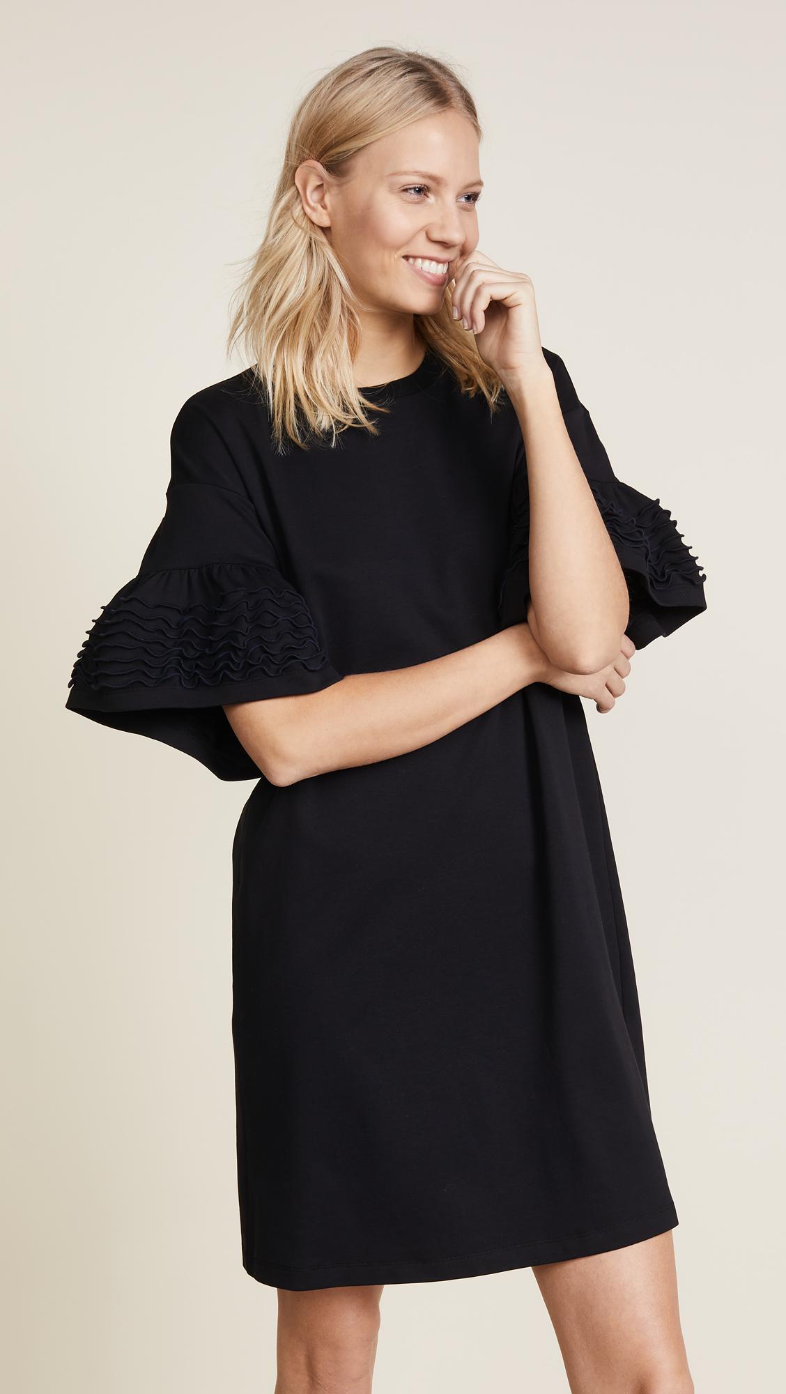 See By Chloé Frilly Jersey Dress