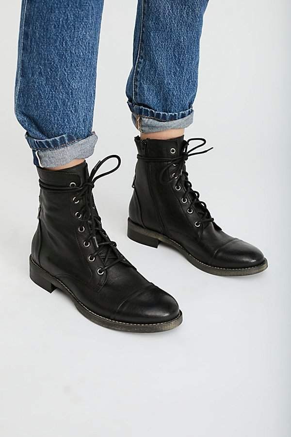 FP Collection Portland Lace-Up Boot