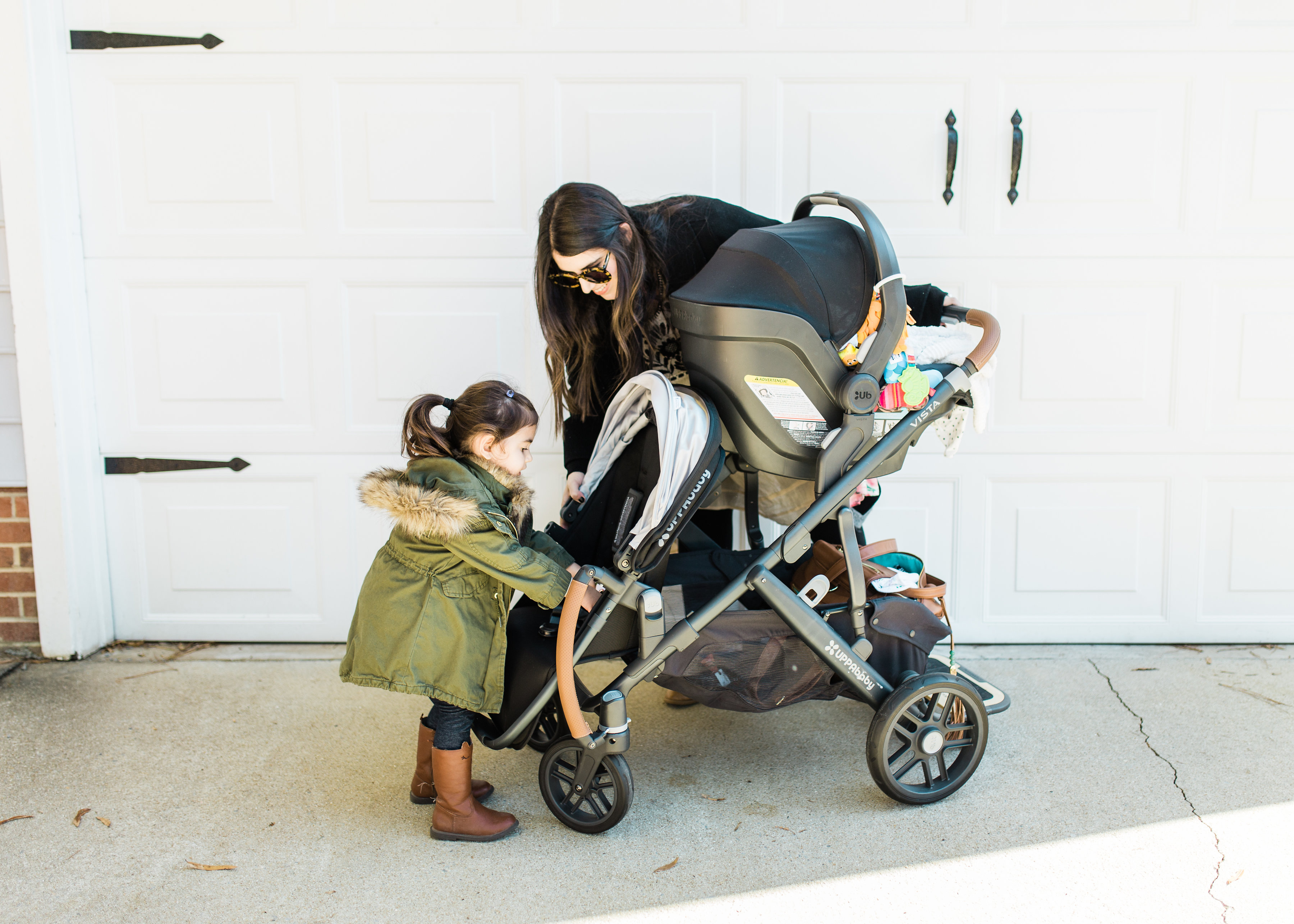 Uppababy vista discount double rumble seat