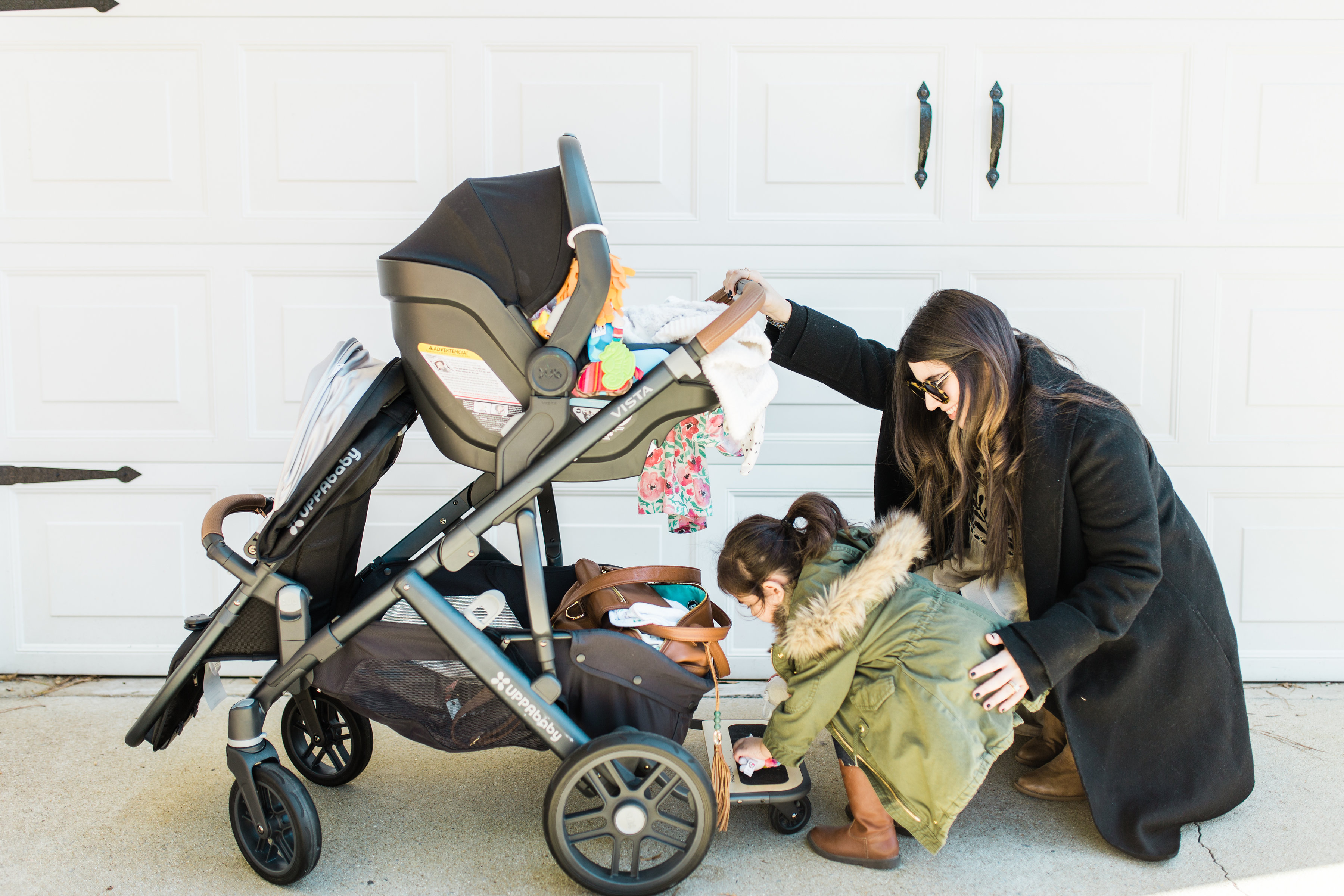 uppababy vista double stroller weight