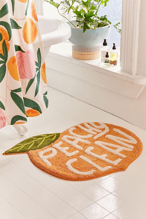 Urban Outfitters Peachy Clean Bath Mat