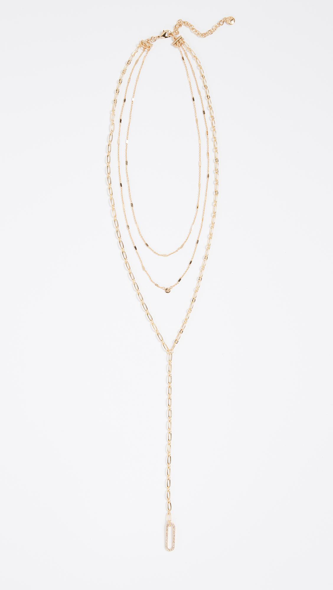 Baublebar 3 Layered Delicate Necklace - Weekly Finds featured by North Carolina style blogger, Glitter, Inc.