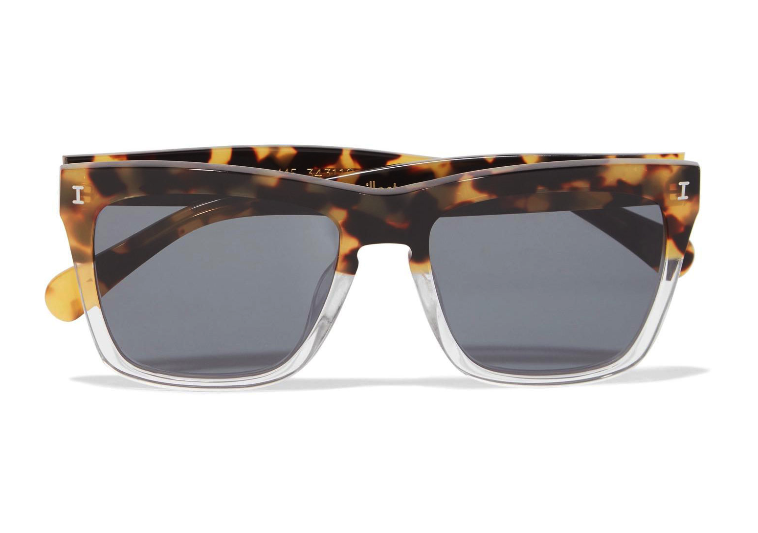 Illesteva Los Feliz Square Frame Sunglasses in Tortoiseshell - Weekly Finds featured by North Carolina style blogger, Glitter, Inc.