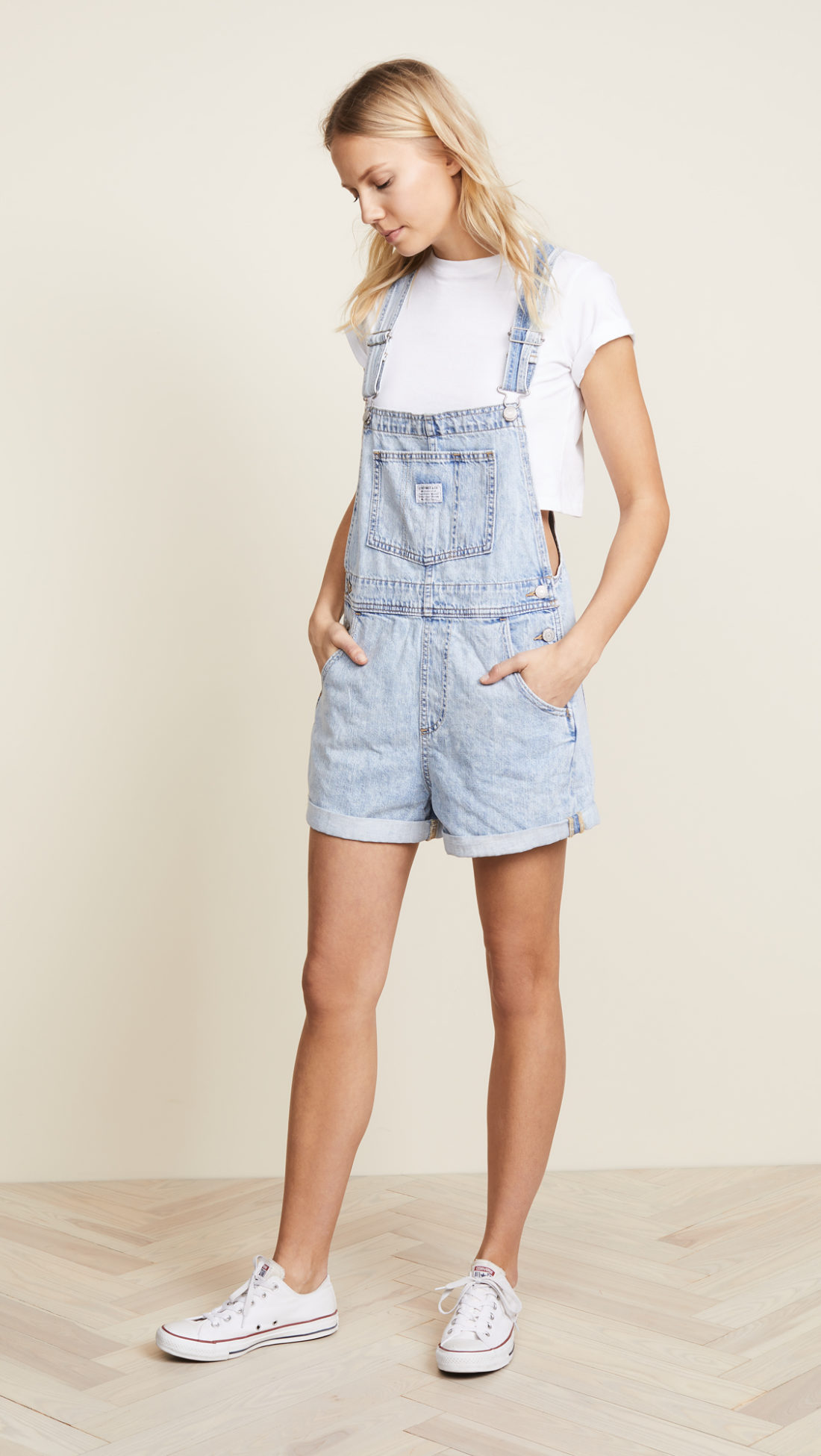 Levi's Shortalls - Shopbop sale recommendations by popular North Carolina fashion blogger Glitter, Inc.