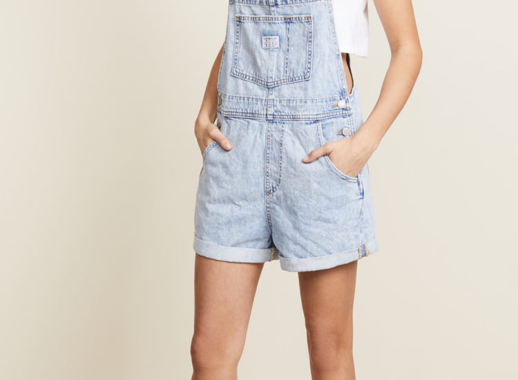 Levi's Shortalls - Shopbop sale recommendations by popular North Carolina fashion blogger Glitter, Inc.