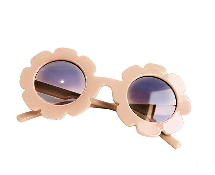 Stylish Round Flower Sunglasses