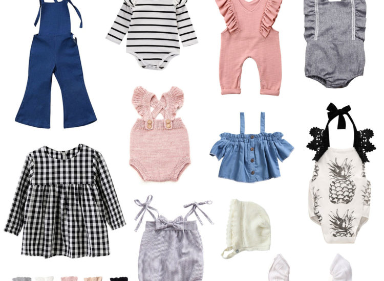 Adorable Amazon Outfits for Baby Girls and Toddlers by popular North Carolina style blogger, Glitter, Inc.
