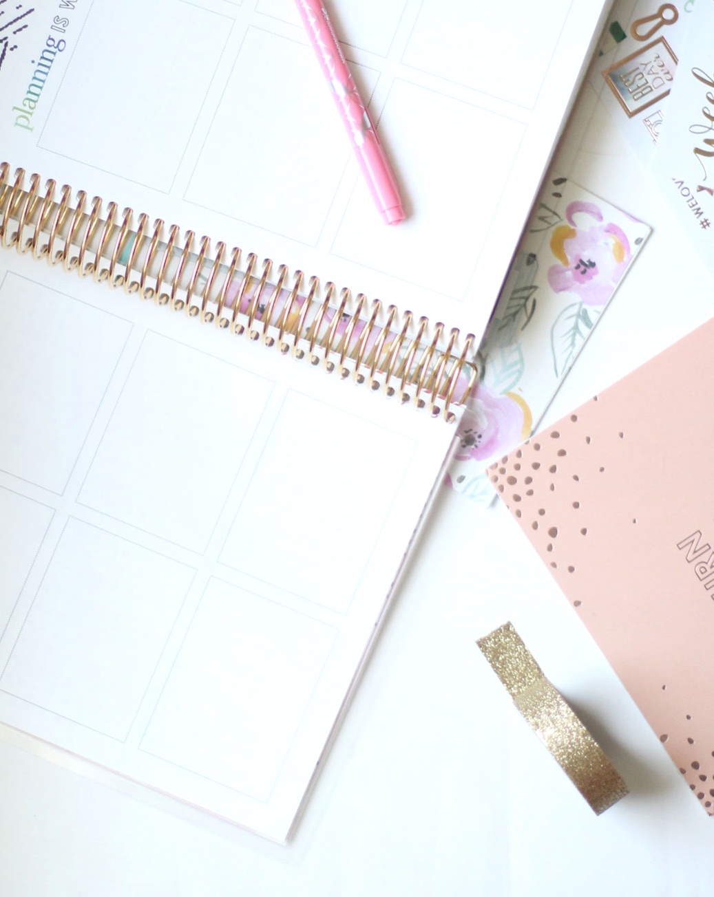 The 2018-2019 Erin Condren LifePlanner featured by popular North Carolina Lifestyle blogger, Glitter, Inc. 