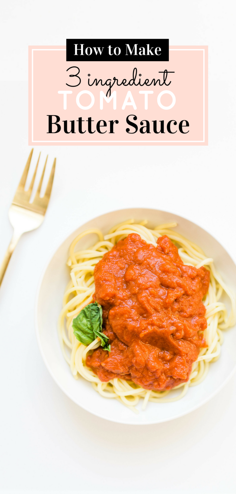 The Most Delicious 3Ingredient Tomato Butter Sauce Glitter, Inc.