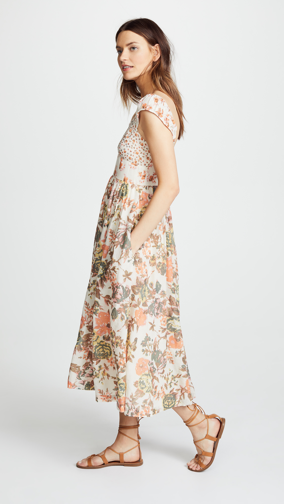 Free People Love You Midi Dress 