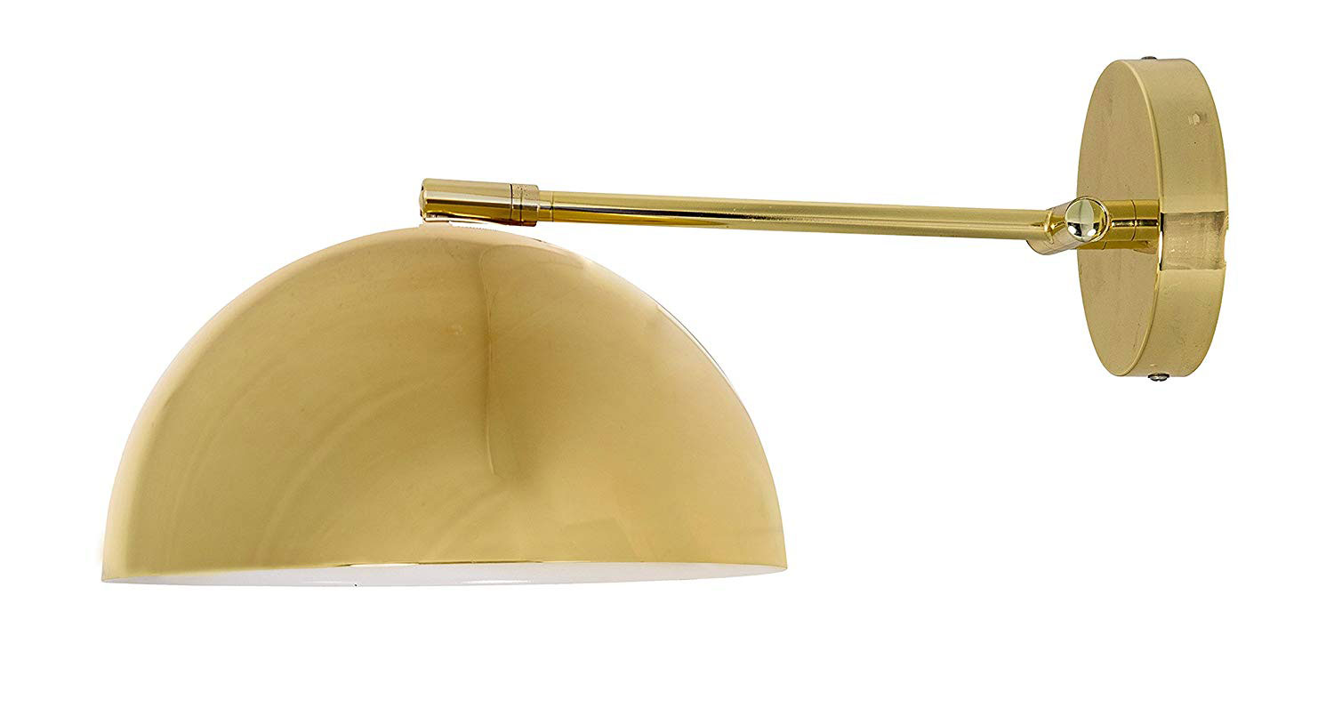 Gold Metal Wall Lamp