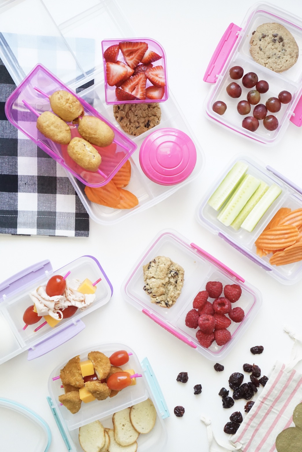 20 lunch ideas your kids will actually eat! (That aren't sandwiches!) Plus, how to meal prep school lunch for a stress-free week with a free printable. #schoollunch #bentolunch #mealprep #lunchmealprep #lunchboxmeals Click through for the details. | glitterinc.com | @glitterinc