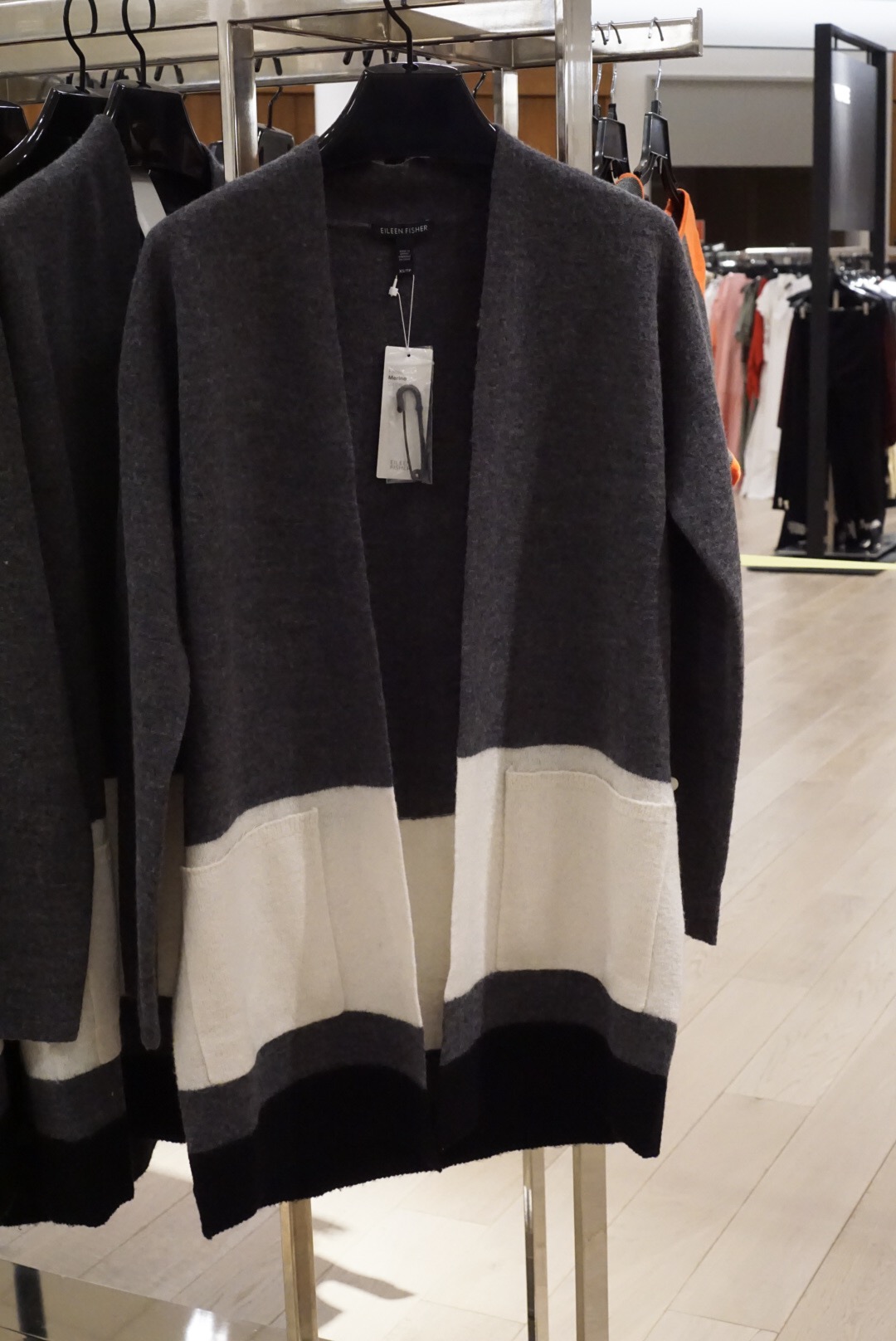 Eileen Fisher Cashmere and Wool Cardigan