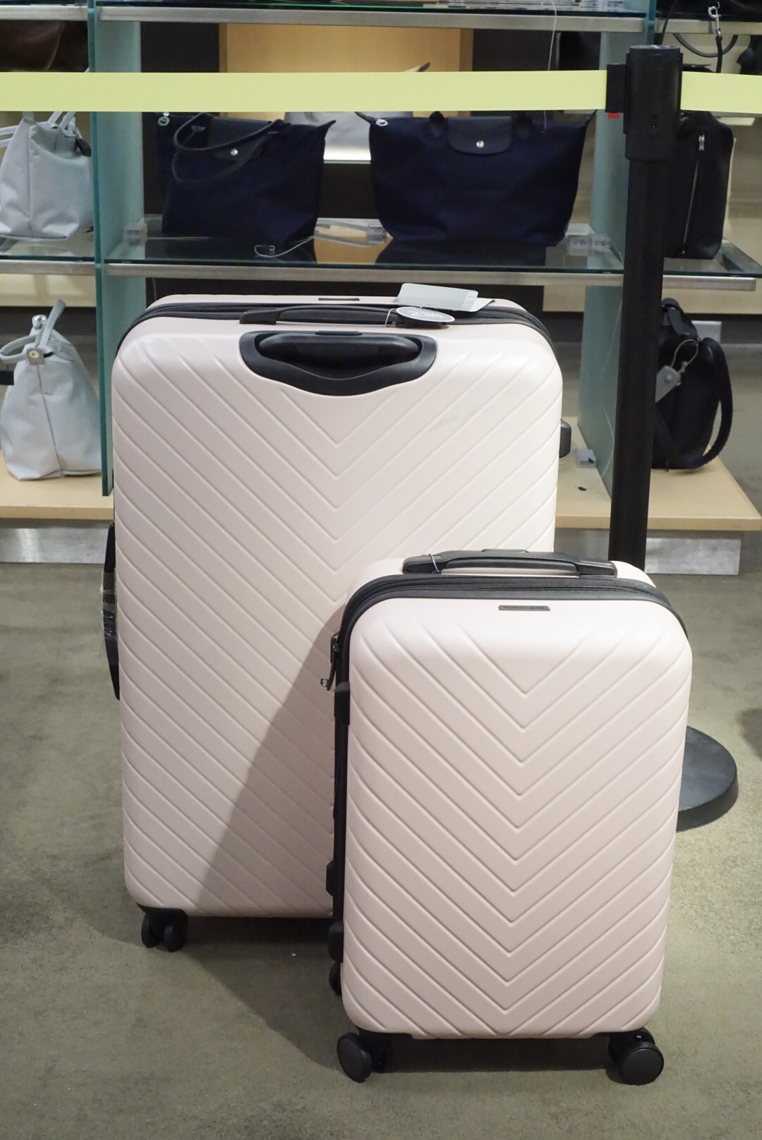 nordstrom chevron luggage