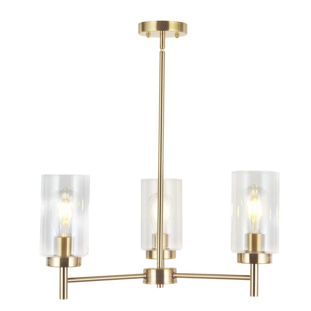 Modern Chandelier Metal Light Fixture on Amazon