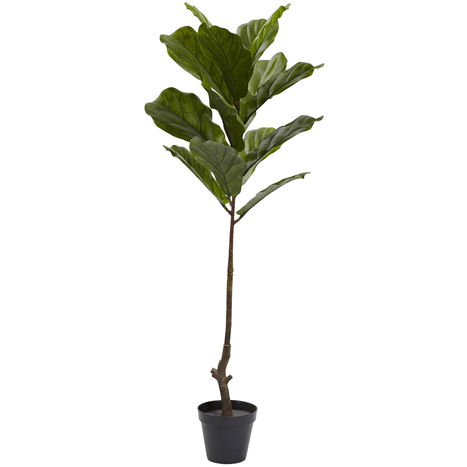 Nearly Natural Fiddle Leaf Indoor/Outdoor Tree