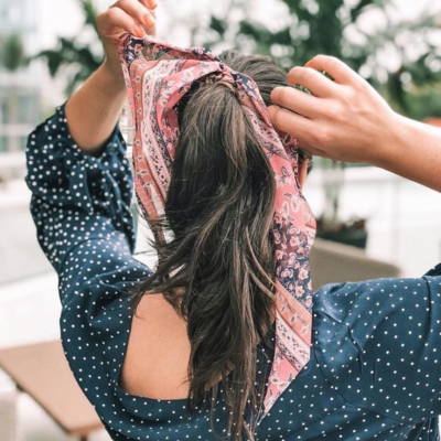 Anthropologie Mitsy Scarf Ponytail Holder Set (Plus other weekly finds!)