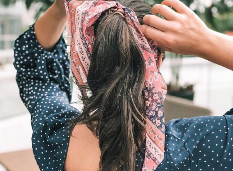 Anthropologie Mitsy Scarf Ponytail Holder Set (Plus other weekly finds!)
