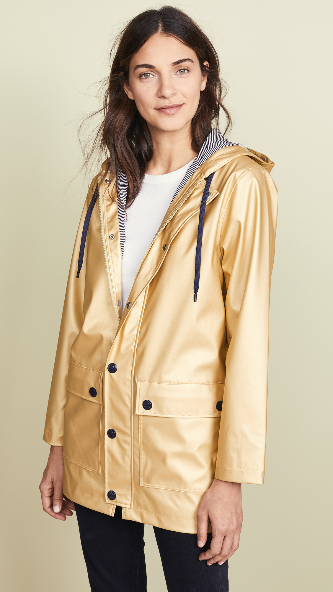 Petit Bateau Metallic Classic Raincoat 