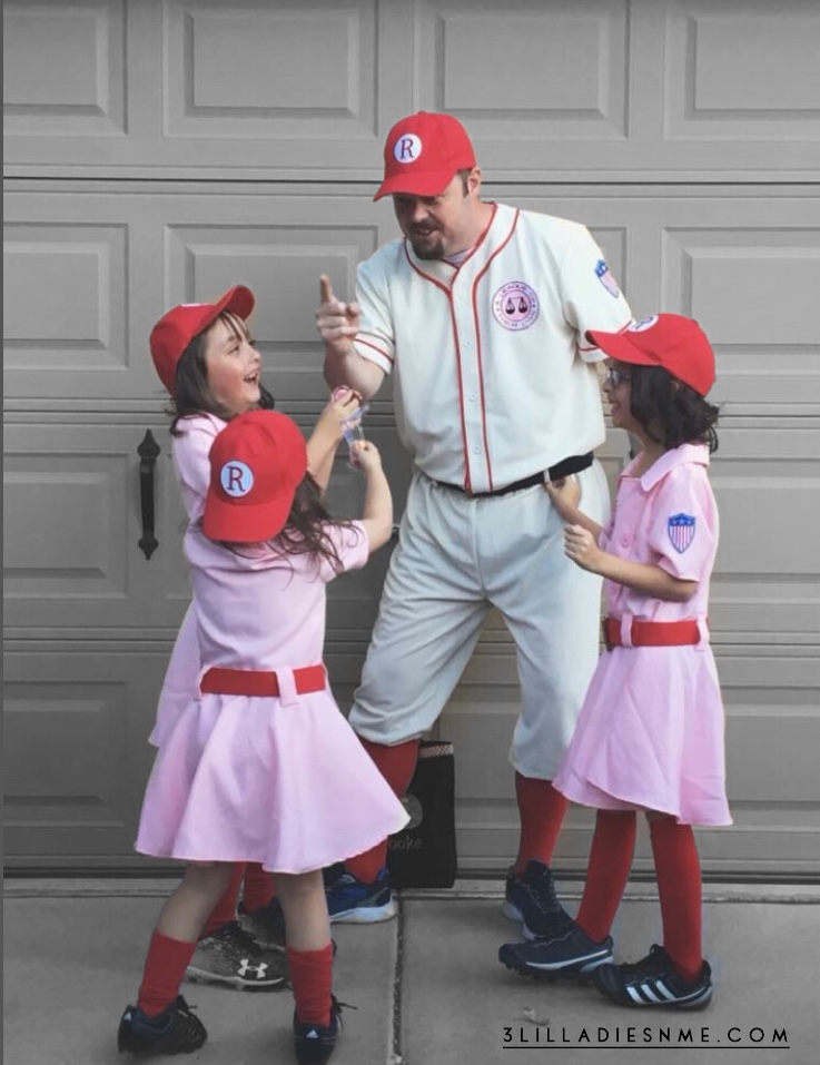 Hit a Home Run with This 'A League of Their Own' Family Costume