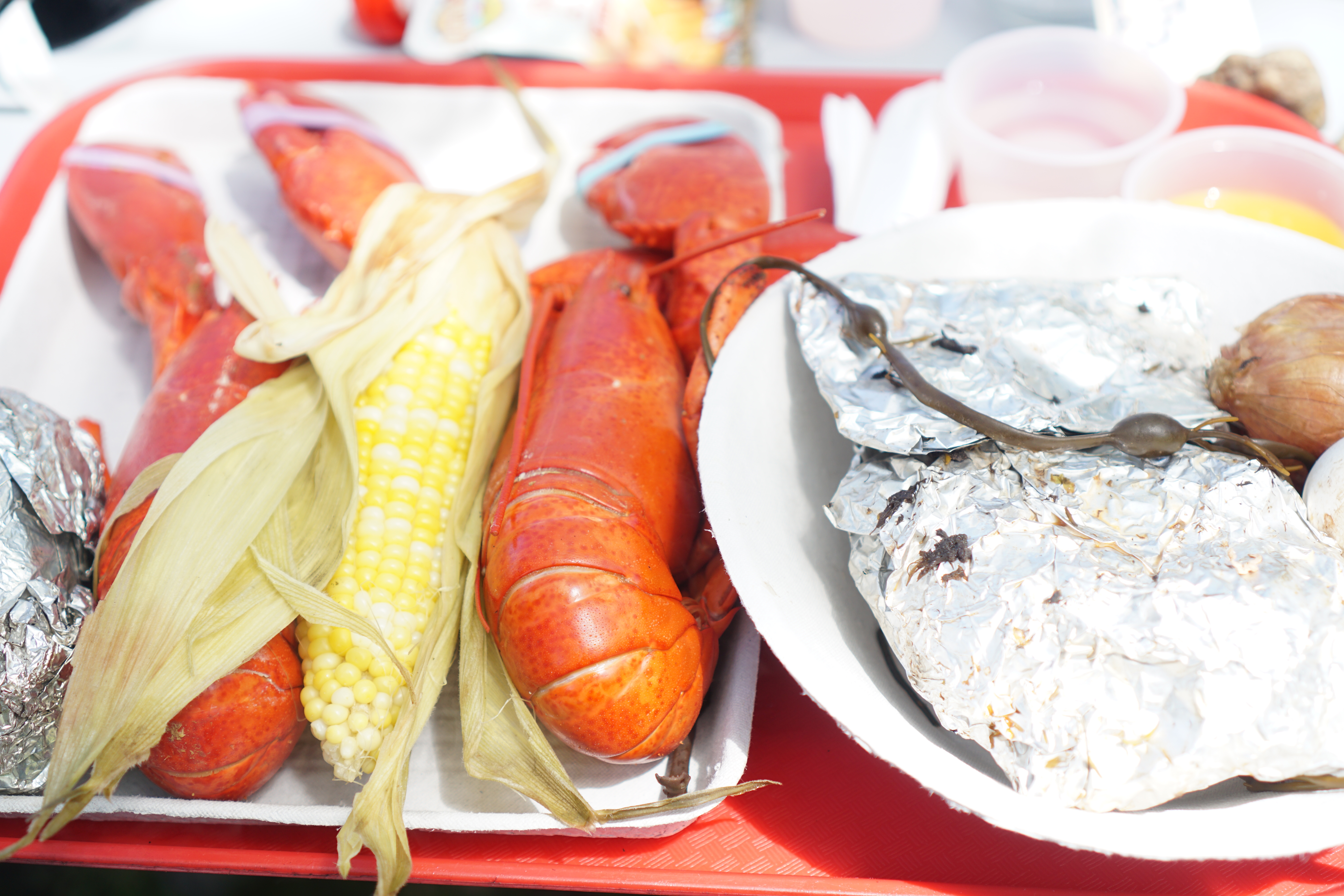 Cabbage Island Clambakes in Boothbay Harbor, Maine | glitterinc.com | @glitterinc