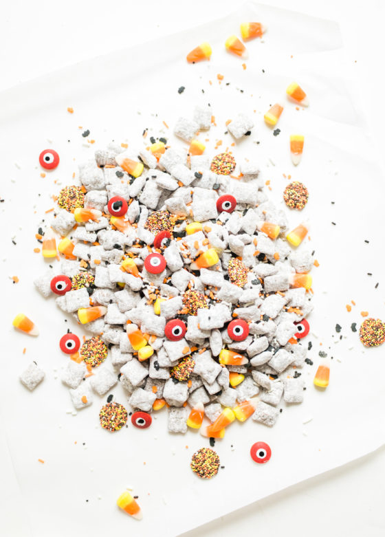 Halloween “Puppy Chow” Muddy Buddies - Glitter, Inc.