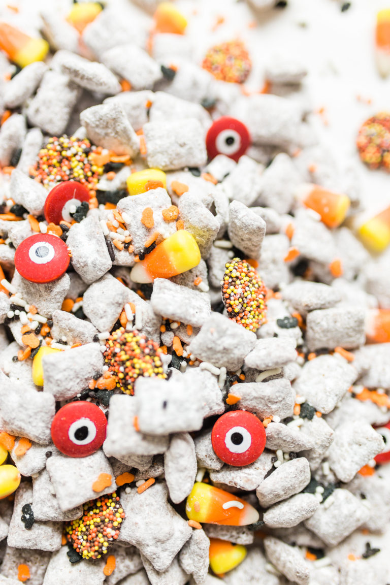 Halloween “Puppy Chow” Muddy Buddies - Glitter, Inc.