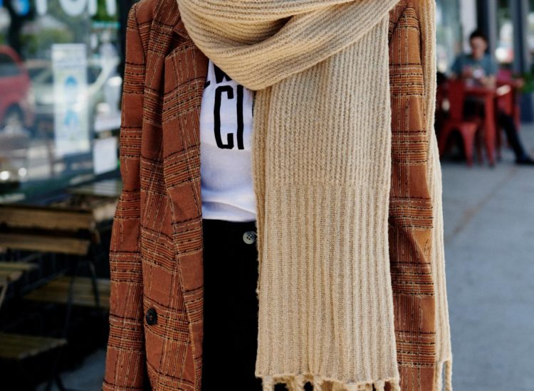 Free People Jaden Ribbed Fringe Blanket Scarf